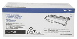 compatible with brother tn750 toner 2-pack