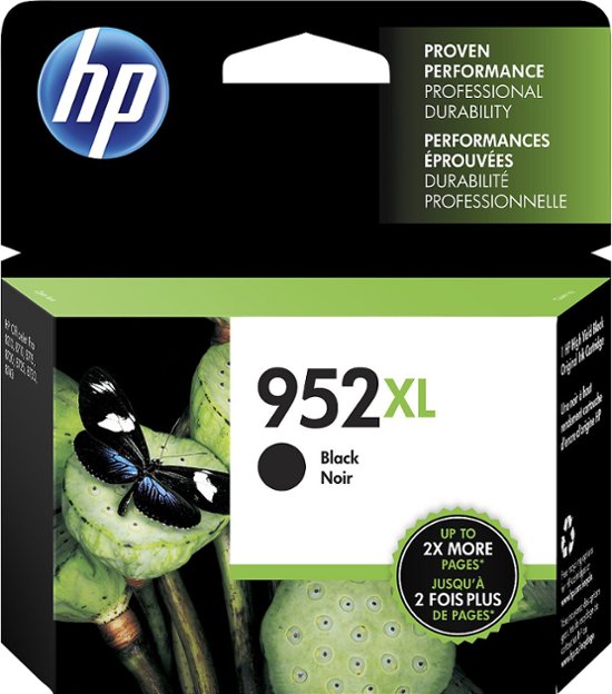 OEM HP 952XL F6U19AN Ink Cartridge Black